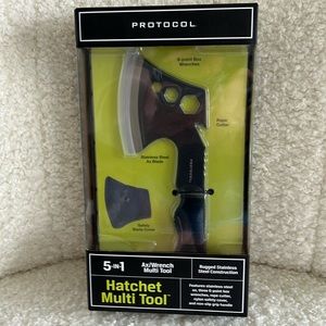 PROTOCOL 5 IN 1 HATCHET MULTI TOOL NWT